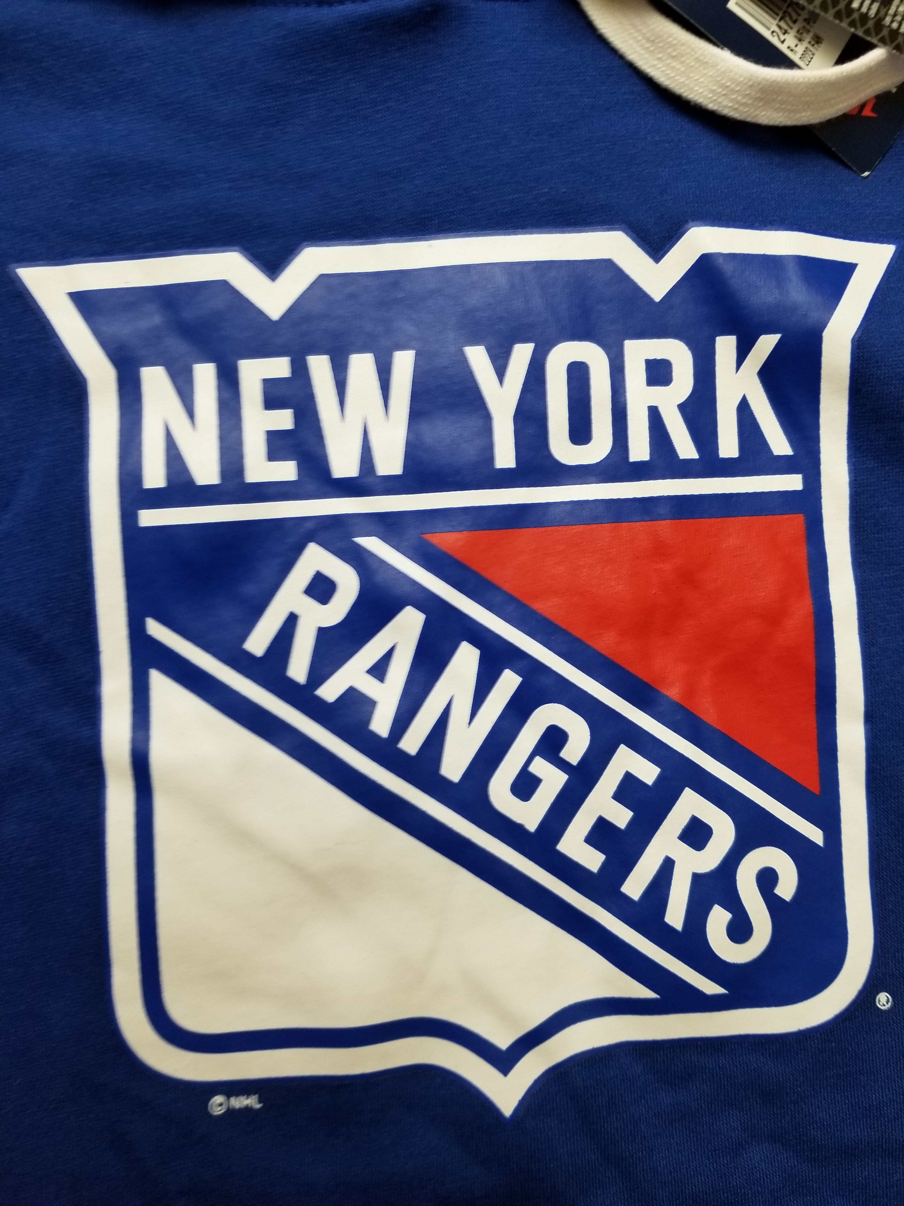 Other Fanatics New York Rangers Primary Logo Pullover Hoodie Size US XL / EU 56 / 4 - 8 Thumbnail