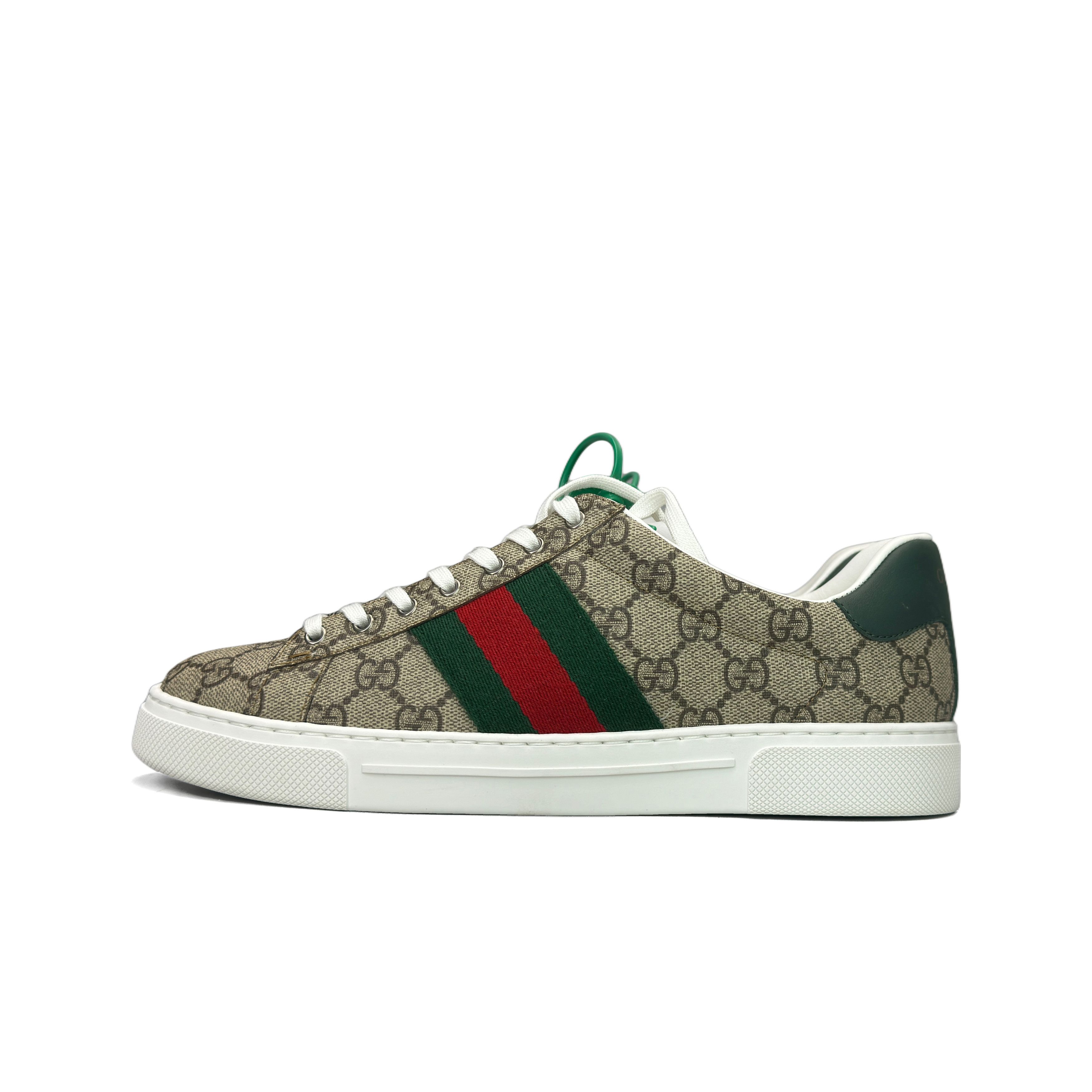 Gucci Gucci Ace GG Supreme Low-Top Sneakers Size 8.5 Size US 8.5 / EU 41-42 - 1 Thumbnail