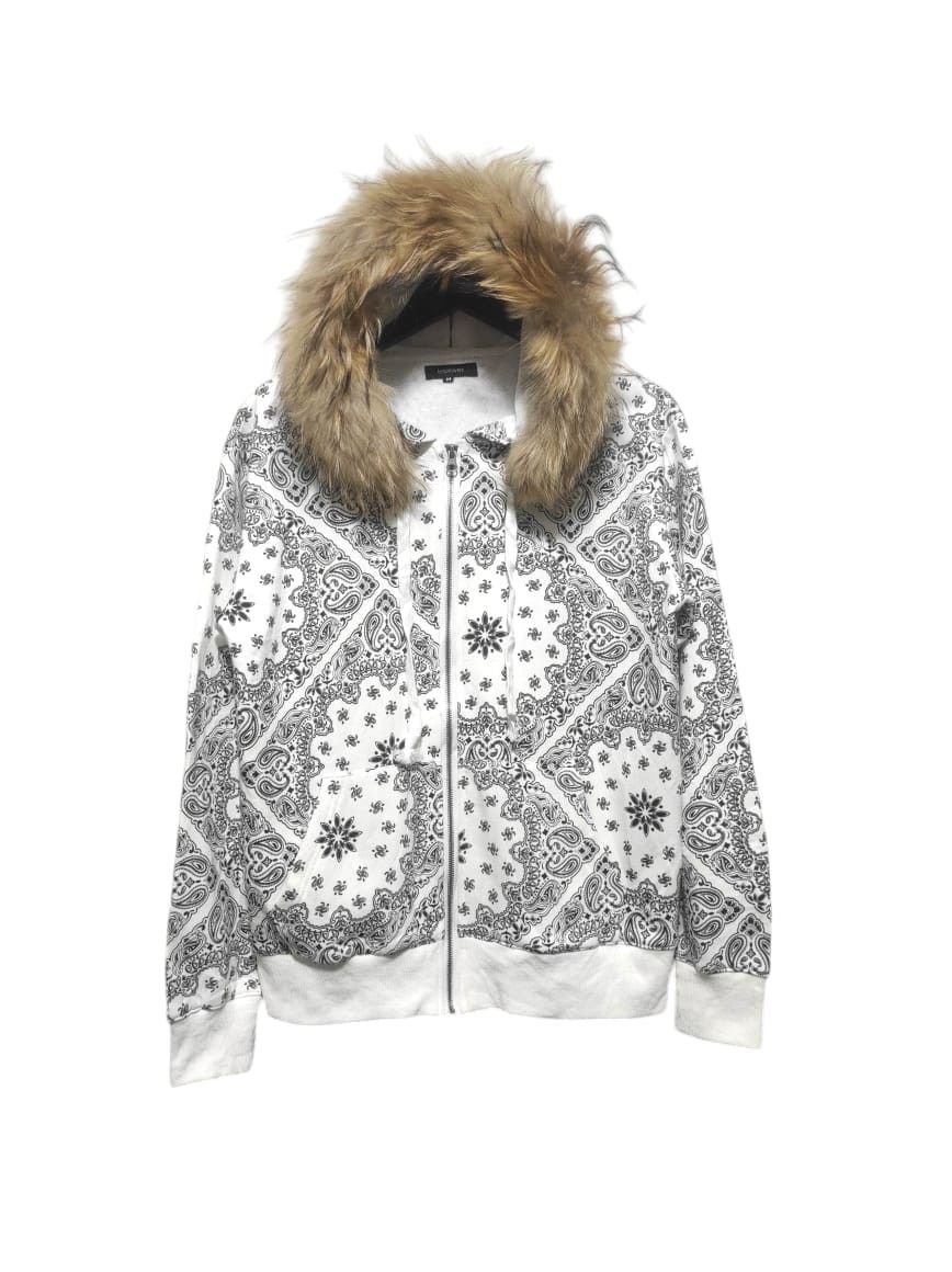 If Six Was Nine Improves Bandana Fur Hoodie i6w9 LGB Kapital style Size US M / EU 48-50 / 2 - 1 Thumbnail