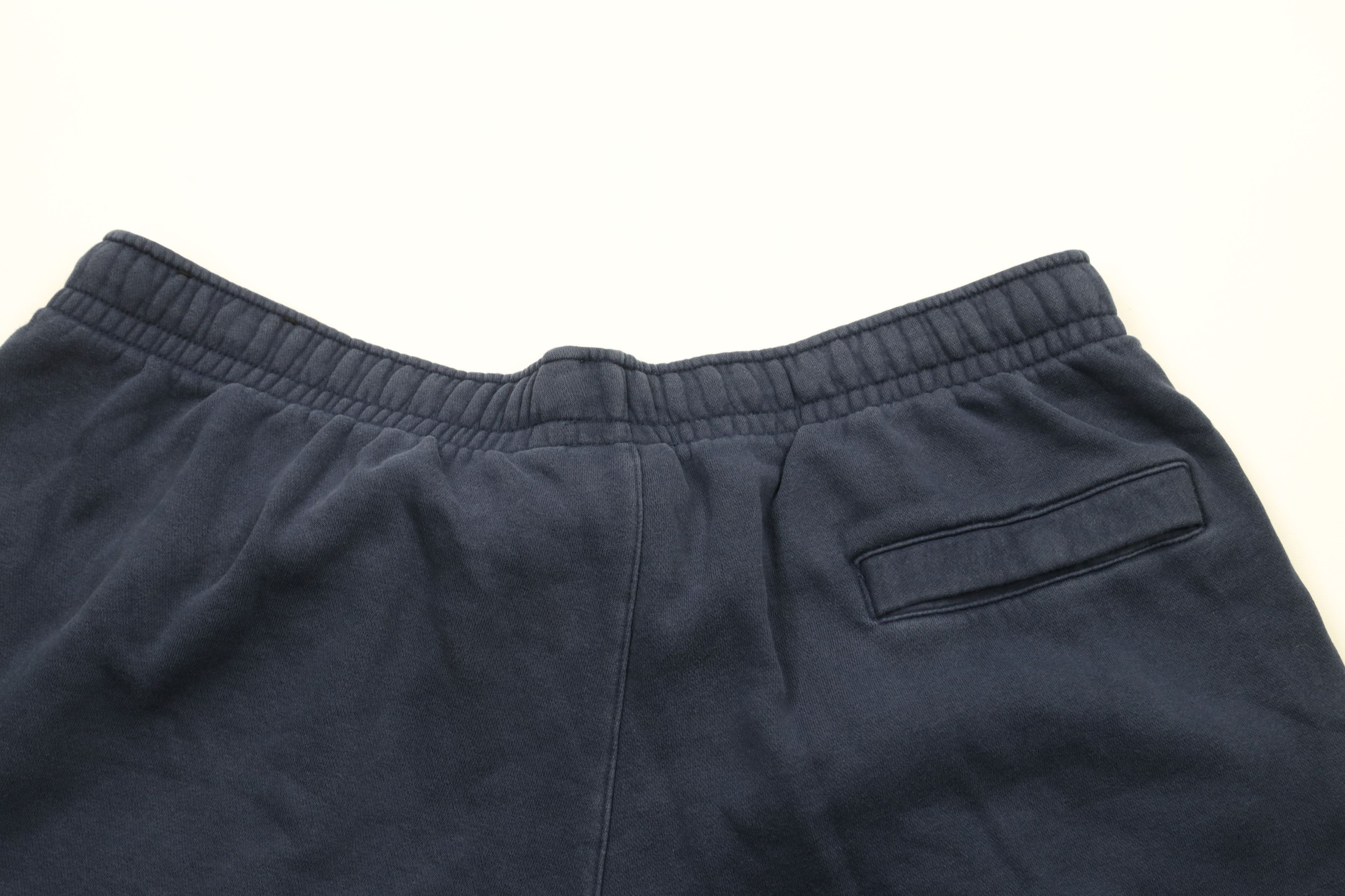 Nike × Vintage Vintage Nike Travis Scott Big Swoosh Sweatpants Shorts Blue Size US 38 / EU 54 - 10 Thumbnail