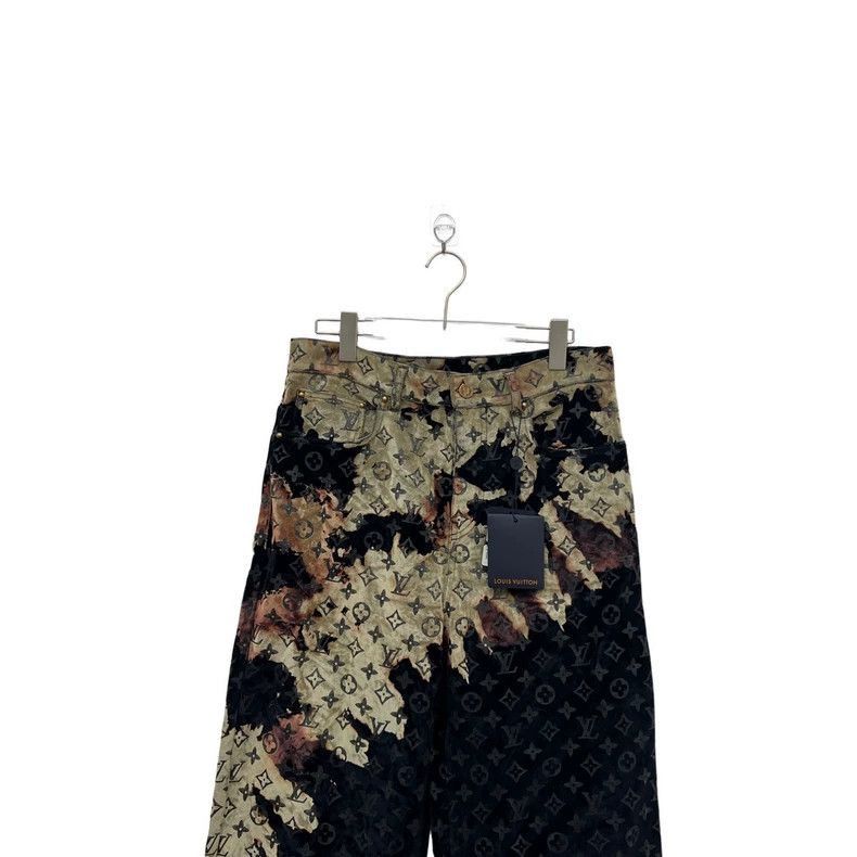 Louis Vuitton Louis Vuitton Louis Vuitton Fire Pattern Denim Pants-2506 Size US 28 / EU 44 - 4 Thumbnail
