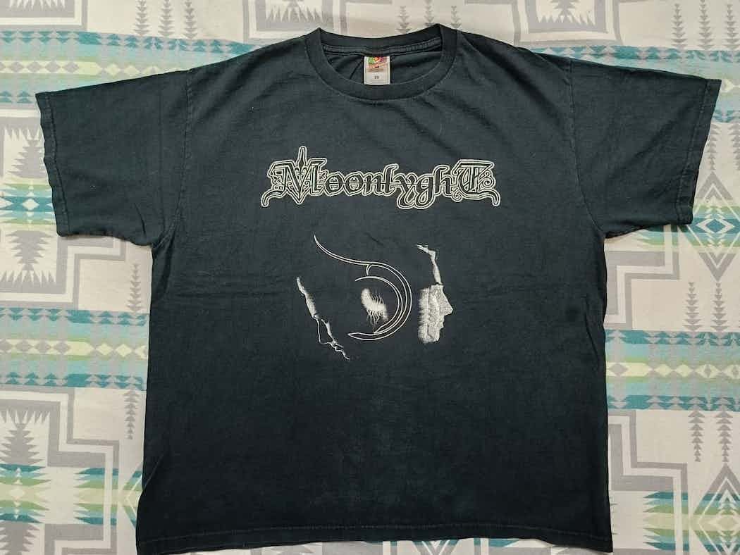 Band Tees 🔥🔥 Rare Vintage Band Moonlyght Brutal Pop Music Metal Tee Size US L / EU 52-54 / 3 - 3 Thumbnail