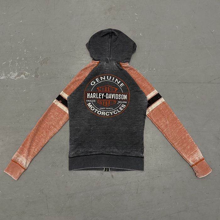 売上実績NO.1 Harley Davidson y2k biker-hoodie 90s00s パーカー