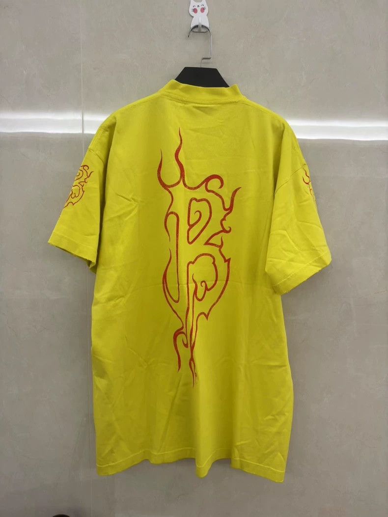 Balenciaga Balenciaga Devanagari Letter Short Sleeve with Limited Fla Size US M / EU 48-50 / 2 - 2 Thumbnail