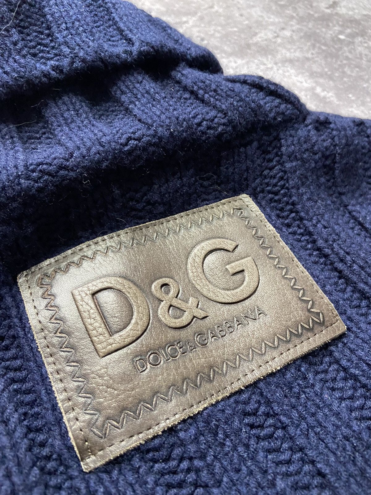 Dolce & Gabbana D&G Dolce&Gabbana Vintage Wool Turtleneck Knit Sweater Size US L / EU 52-54 / 3 - 2 Thumbnail