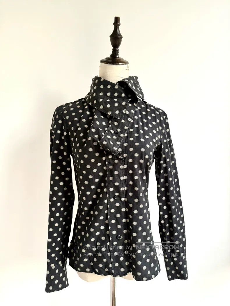 Vivienne Westwood Vivienne Westwood Asymmetrical cut black and white polka d Size M / US 6-8 / IT 42-44 - 1 Thumbnail