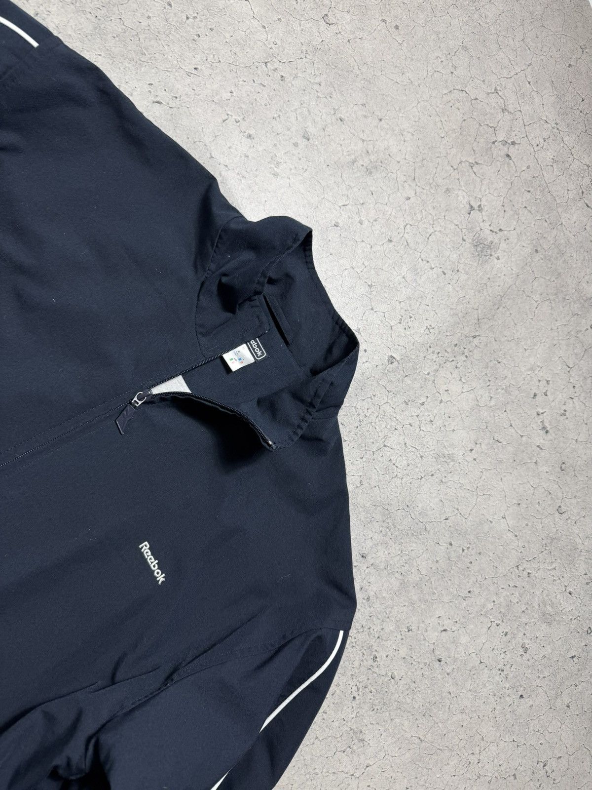 Reebok Reebok Vintage Navy Nylon Track Suit Jacket & Pants Size M Size US M / EU 48-50 / 2 - 6 Thumbnail
