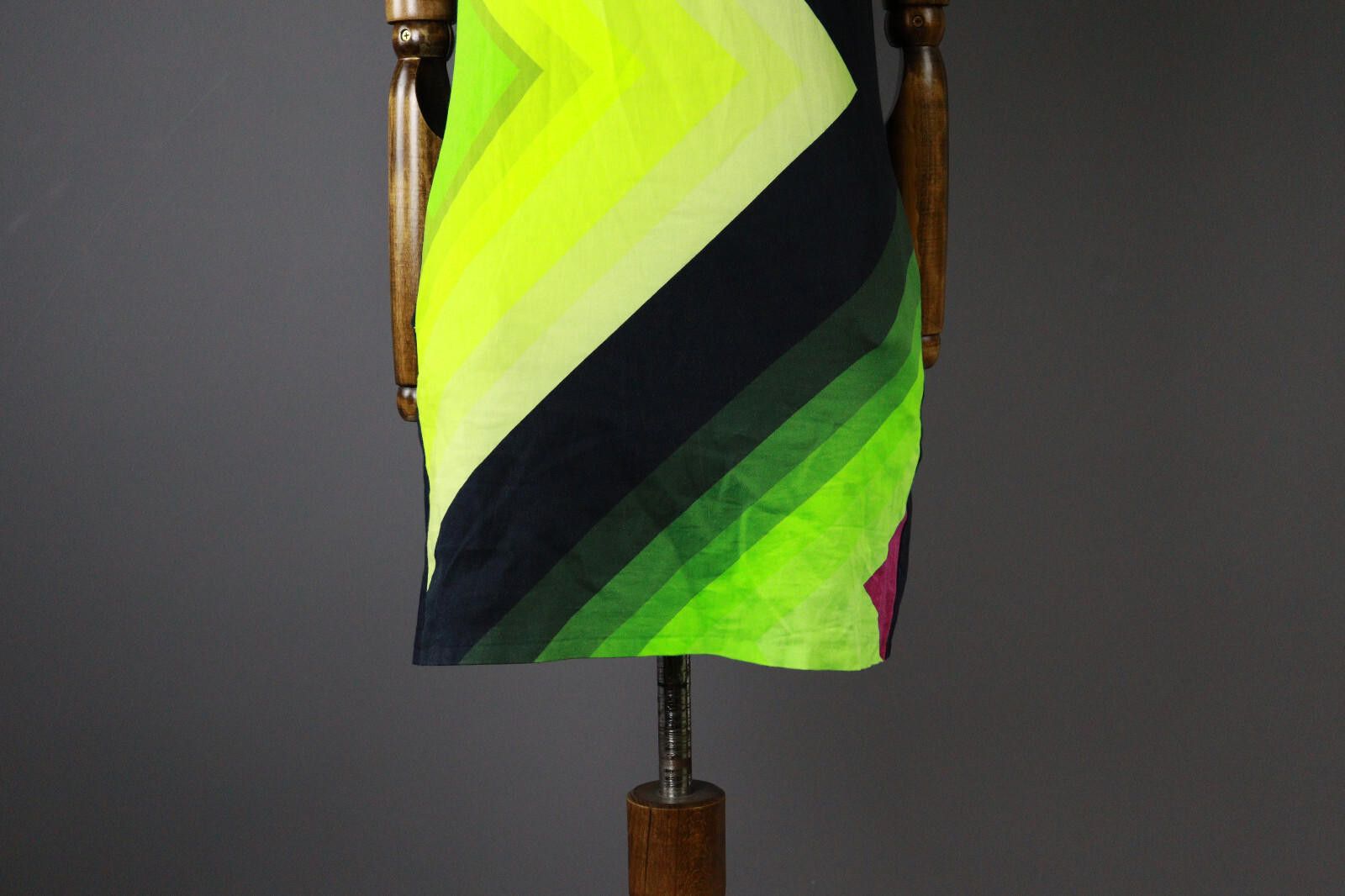 Desigual Desigual Black Summer Colorful Geometric Tank Dress Size S Size S / US 4 / IT 40 - 3 Thumbnail