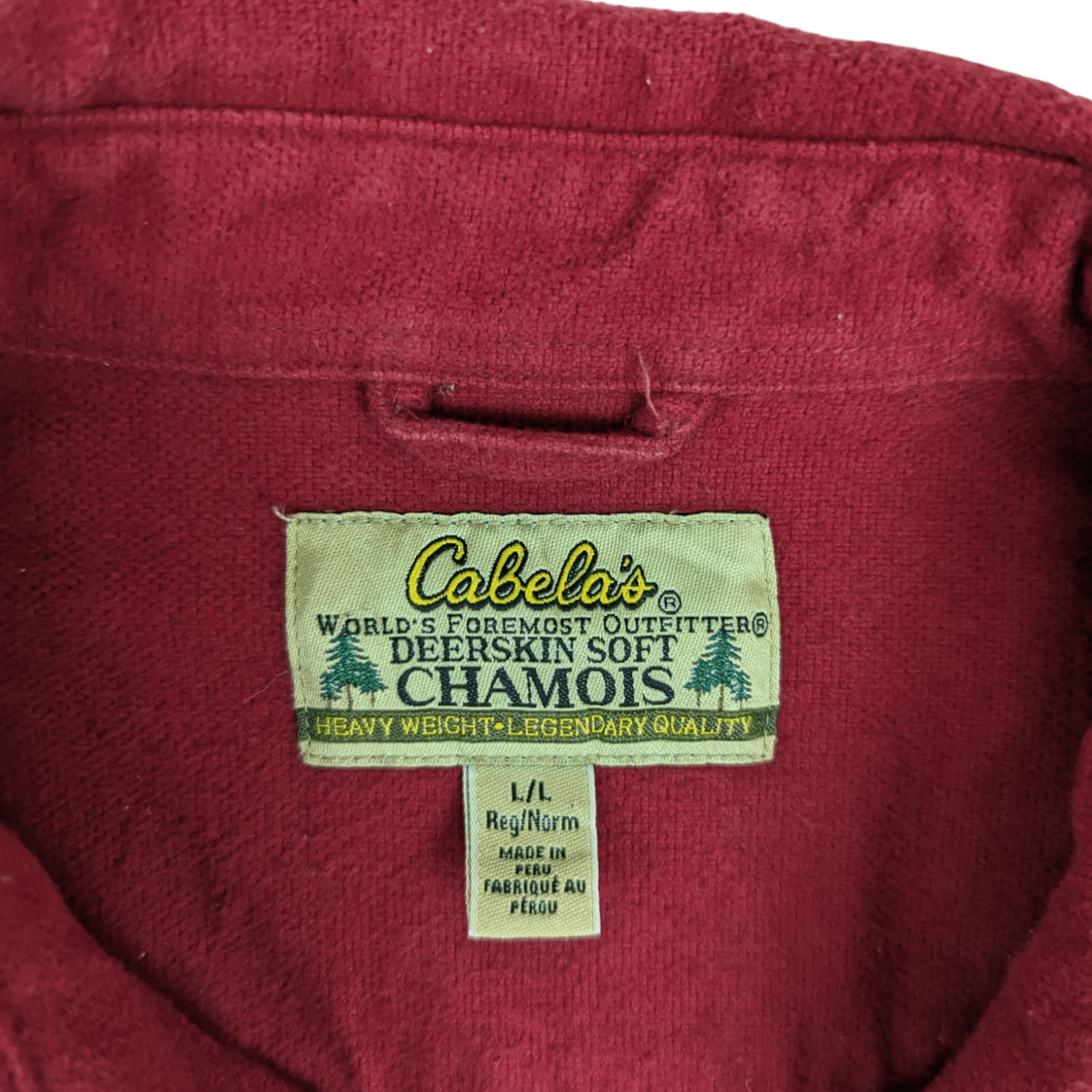 Cabelas CABELAS Button Up Flannel Shirt Outdoor Hiking Size US L / EU 52-54 / 3 - 7 Thumbnail