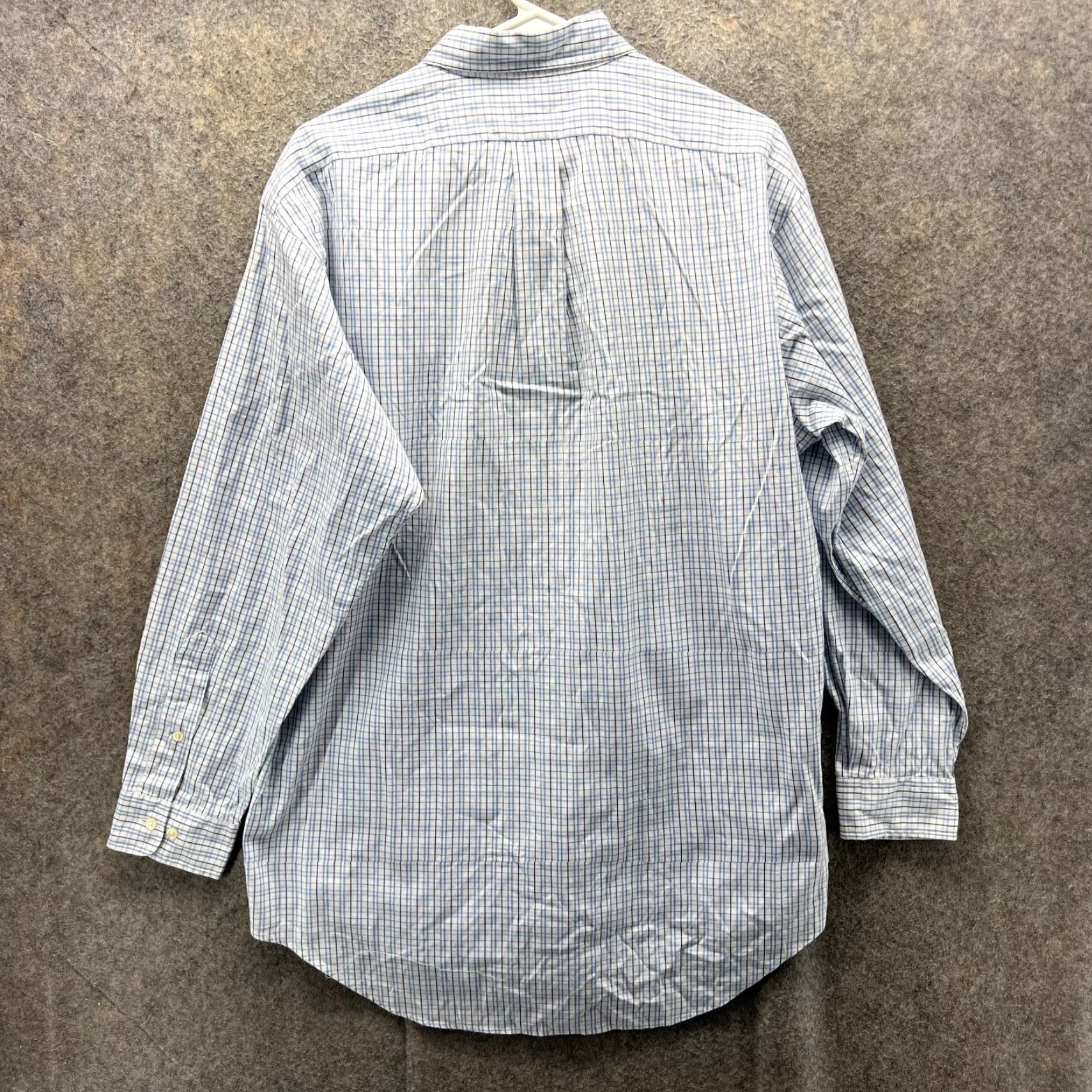 Polo Ralph Lauren Polo Ralph Lauren Shirt Mens 15.5 Blue Button-Down Oxford Yarmouth Button-Up Cap Sleeve? Size US L / EU 52-54 / 3 - 2 Thumbnail