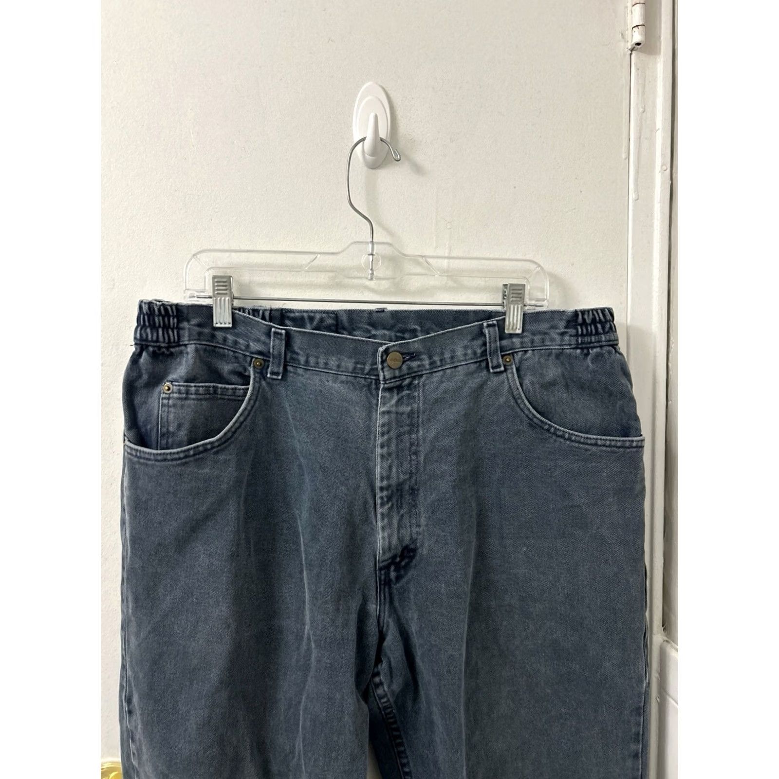 Vintage VINTAGE LL Bean Double L Jeans Mens 36x26 Blue Comfort Waist Made in USA Size US 36 / EU 52 - 2 Thumbnail