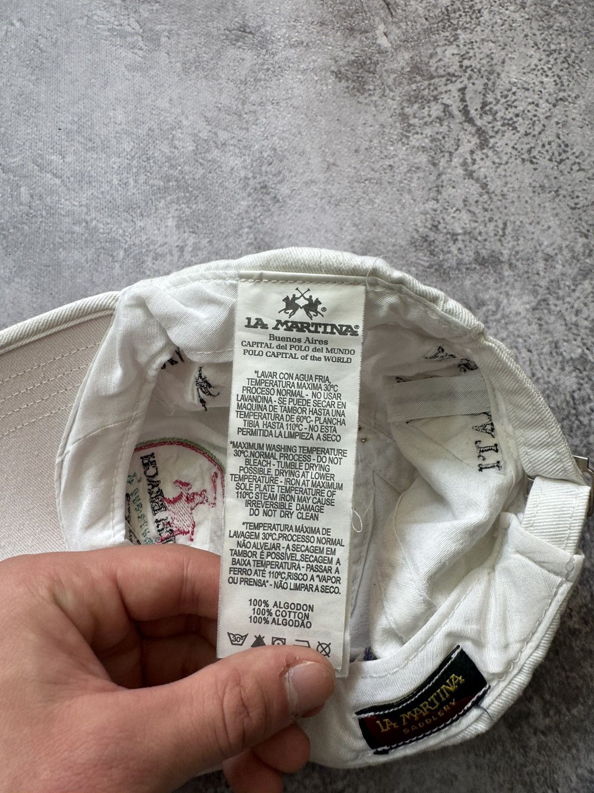 La Martina × Maserati × Vintage Vintage La Martina Maserati Cap Y2K racing Size ONE SIZE - 8 Thumbnail