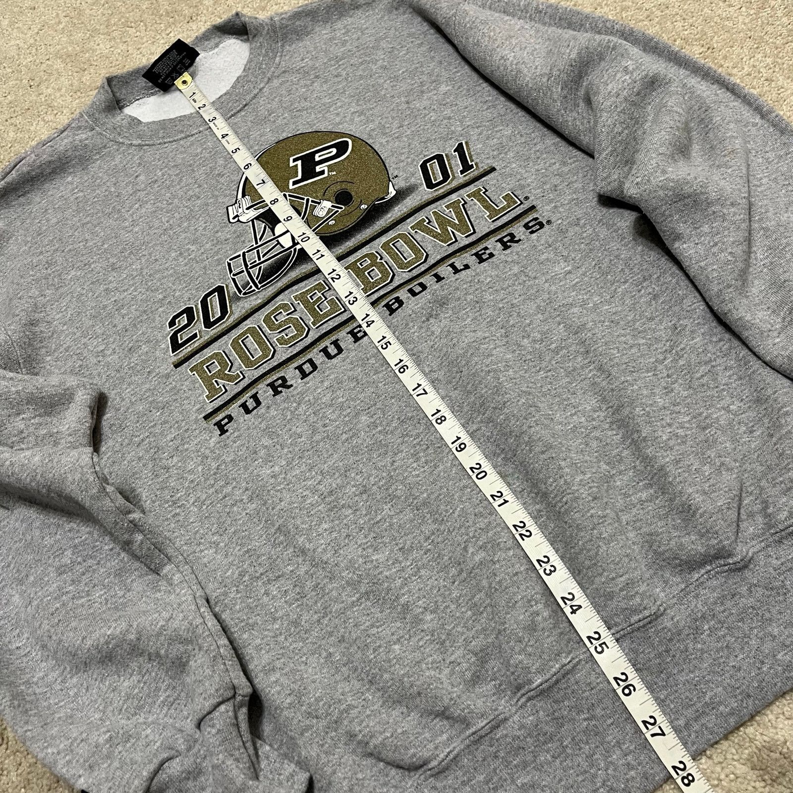 Jansport Vintage Jansport 2001 Purdue Boilermakers Rose Bowl Crewneck Size US M / EU 48-50 / 2 - 5 Thumbnail