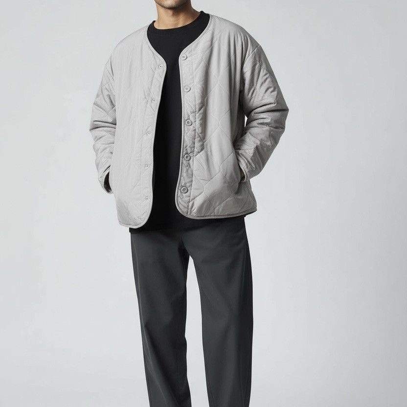 Japanese Brand Reversible quilted jacket Size US L / EU 52-54 / 3 - 1 Thumbnail