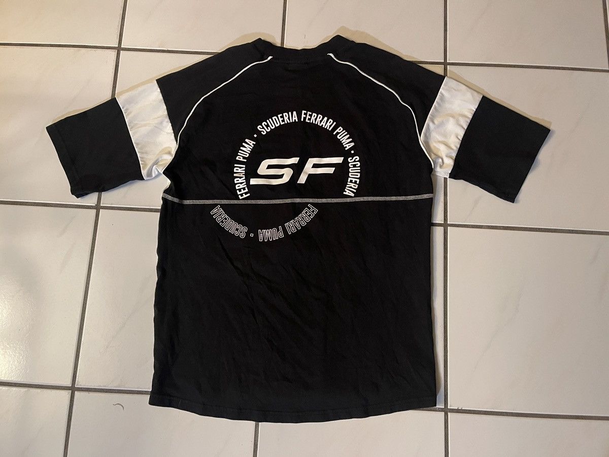 Ferrari × Puma Puma Ferrari Shirt Mens Small Scuderia SF Black Short Sleeve Size US S / EU 44-46 / 1 - 5 Thumbnail