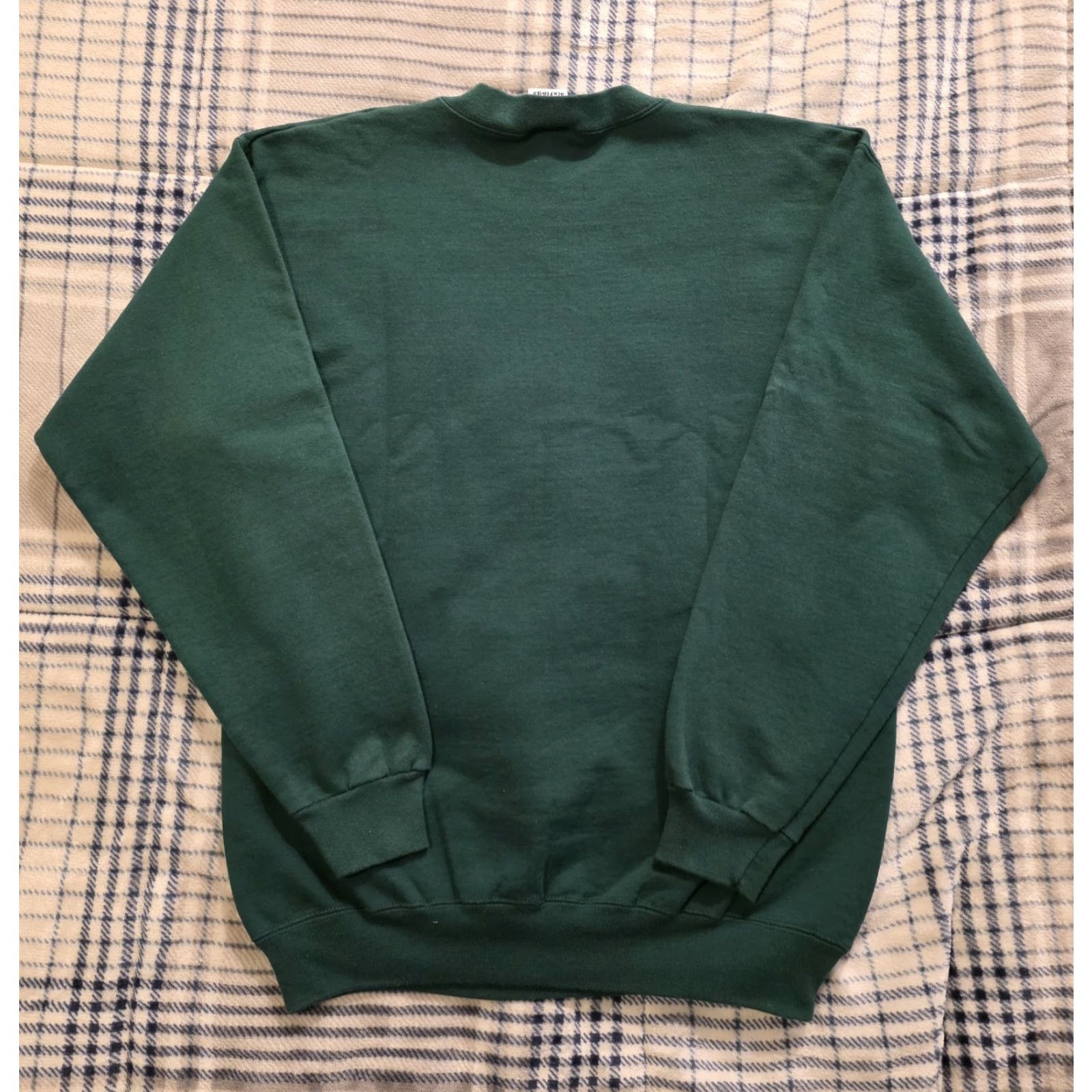 Vintage VINTAGE Six Flags Scooby-Doo Fleece Crewneck Sweatshirt Green Adult Size Medium Graphic Print 90s Cartoon Mens Size US M / EU 48-50 / 2 - 3 Thumbnail