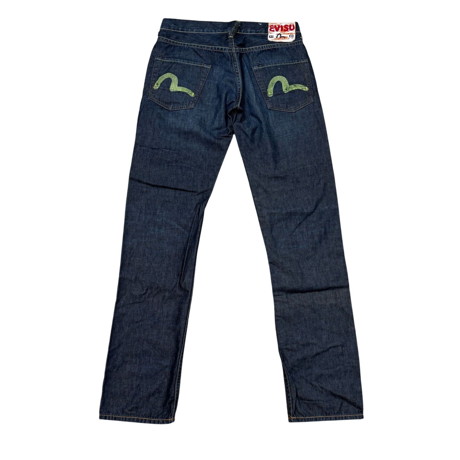 Evisu × Japanese Brand Evisu EU.ED. European Edition Daicock Jeans Men's 33x34 Size US 33 - 1 Thumbnail