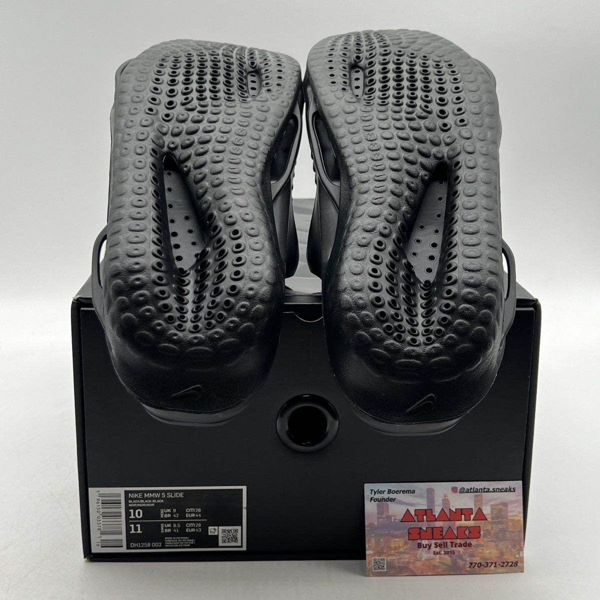 Nike Matthew M. Williams x 005 slides black Size US 10 / EU 43 - 8 Thumbnail