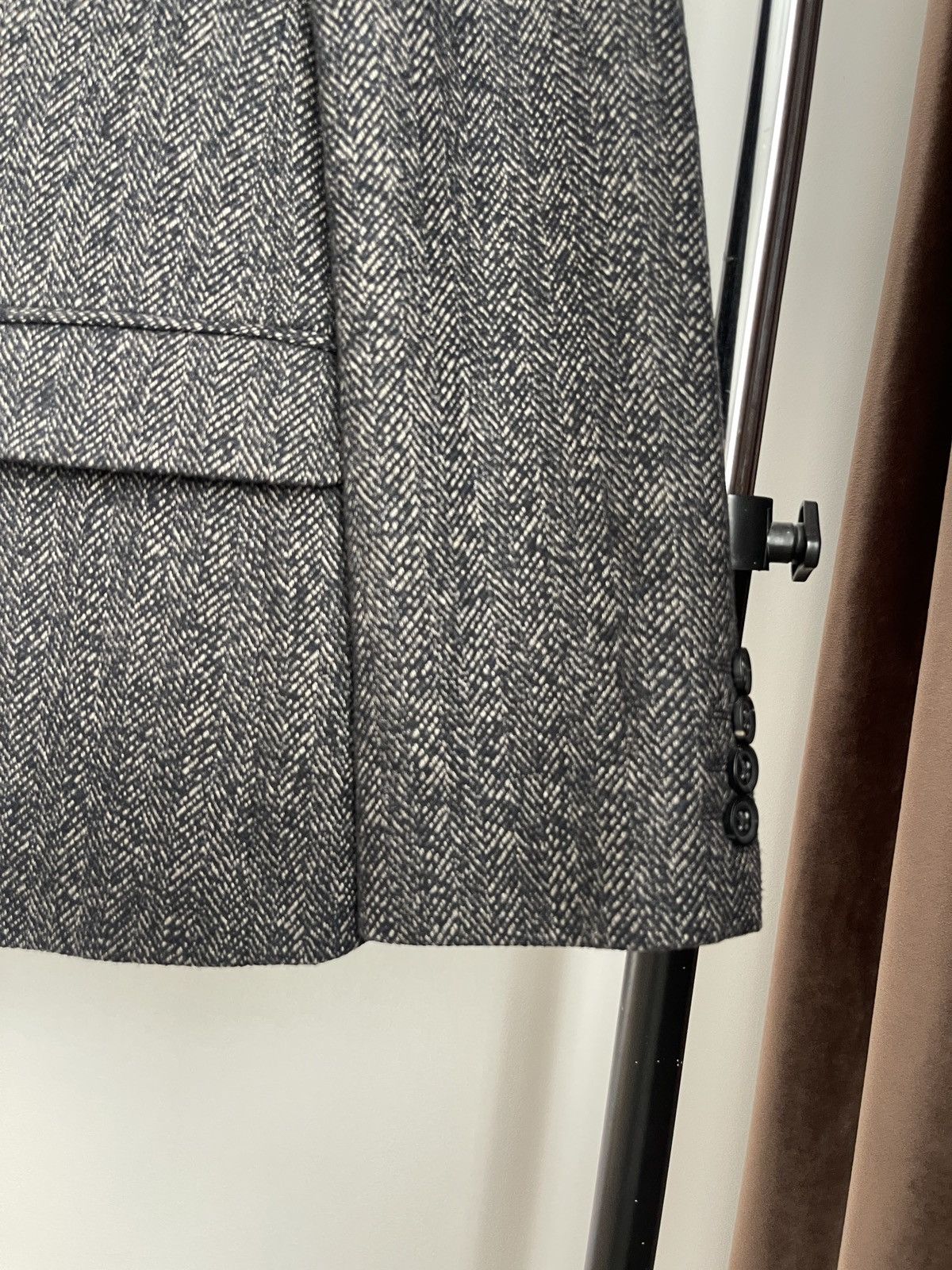 Marks & Spencer Marks Spencer blazer classic jacket wool sport coat grey Size 42R - 3 Thumbnail
