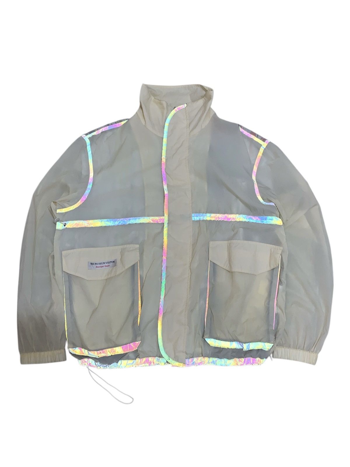 Japanese Brand 🐍 The Museum Visitor Reflective Spring Jacket - 2019 -2020 Size US M / EU 48-50 / 2 - 2 Thumbnail