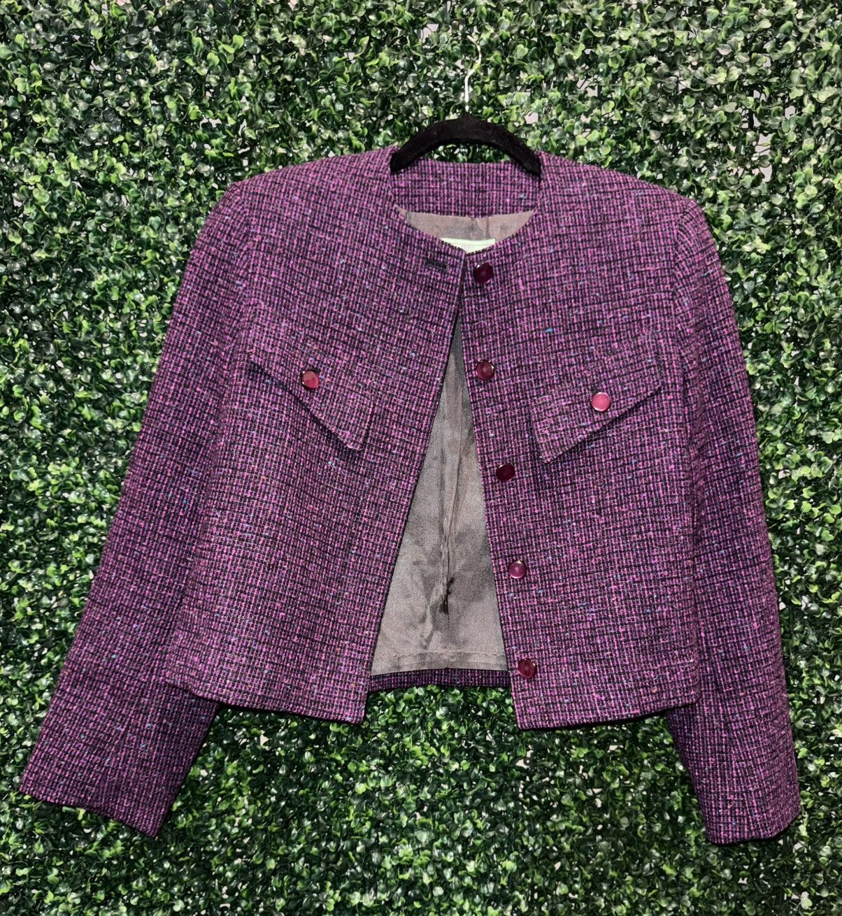 Other Miss Pendleton 100% virgin wool houndstooth blazer size 4 Size S / US 4 / IT 40 - 8 Thumbnail