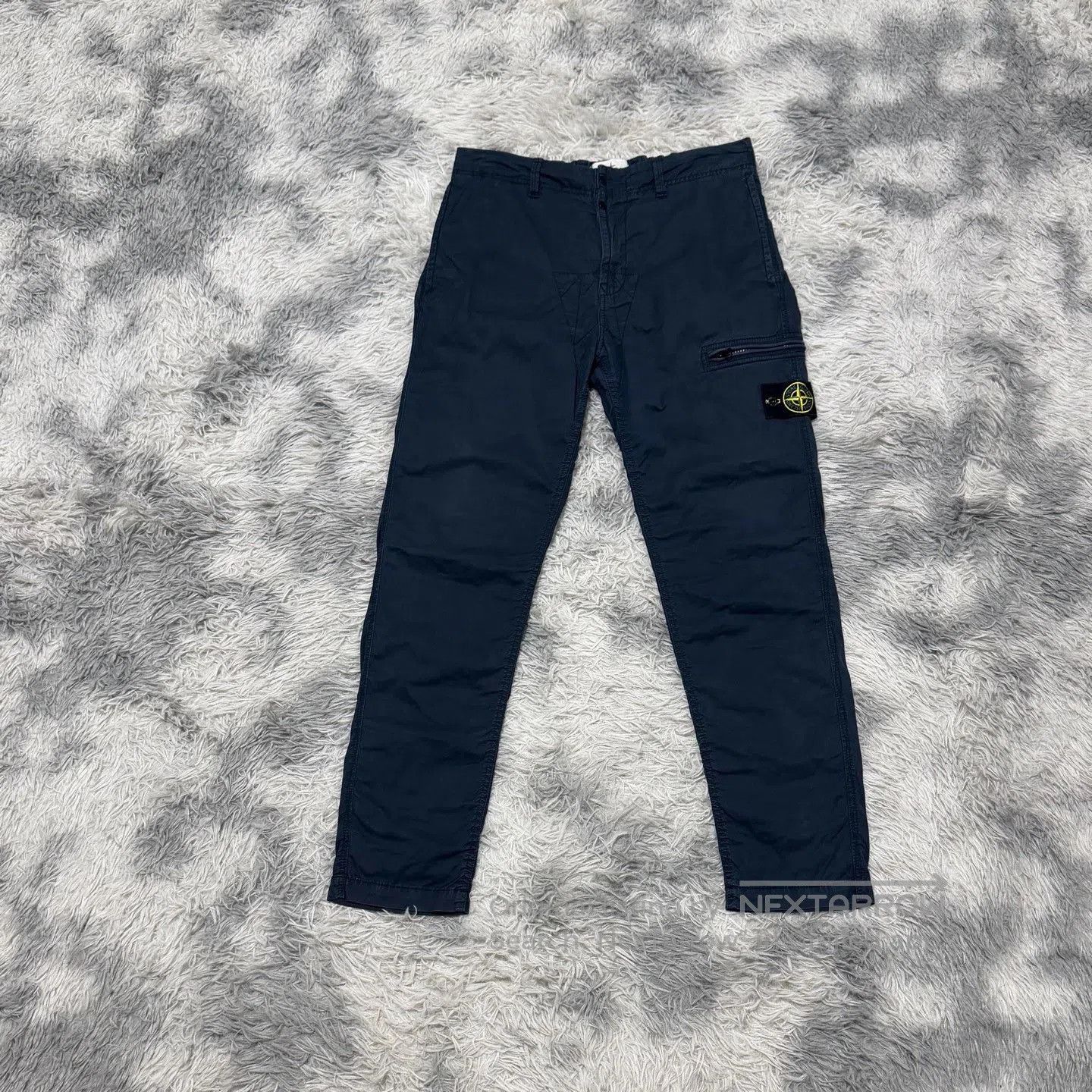 Stone Island Stone Island Dark Blue Cargo Pants W30. Size US 30 / EU 46 - 1 Thumbnail