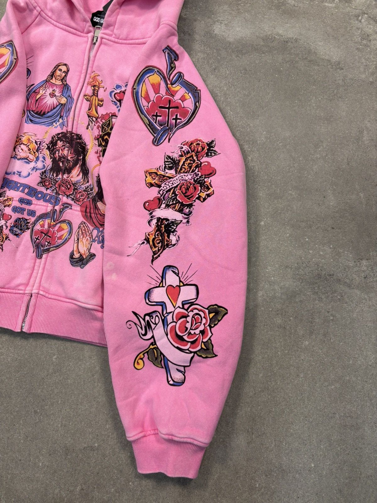 Other Righteous Risen King Zip Up Hoodie, Black Size US M / EU 48-50 / 2 - 6 Thumbnail