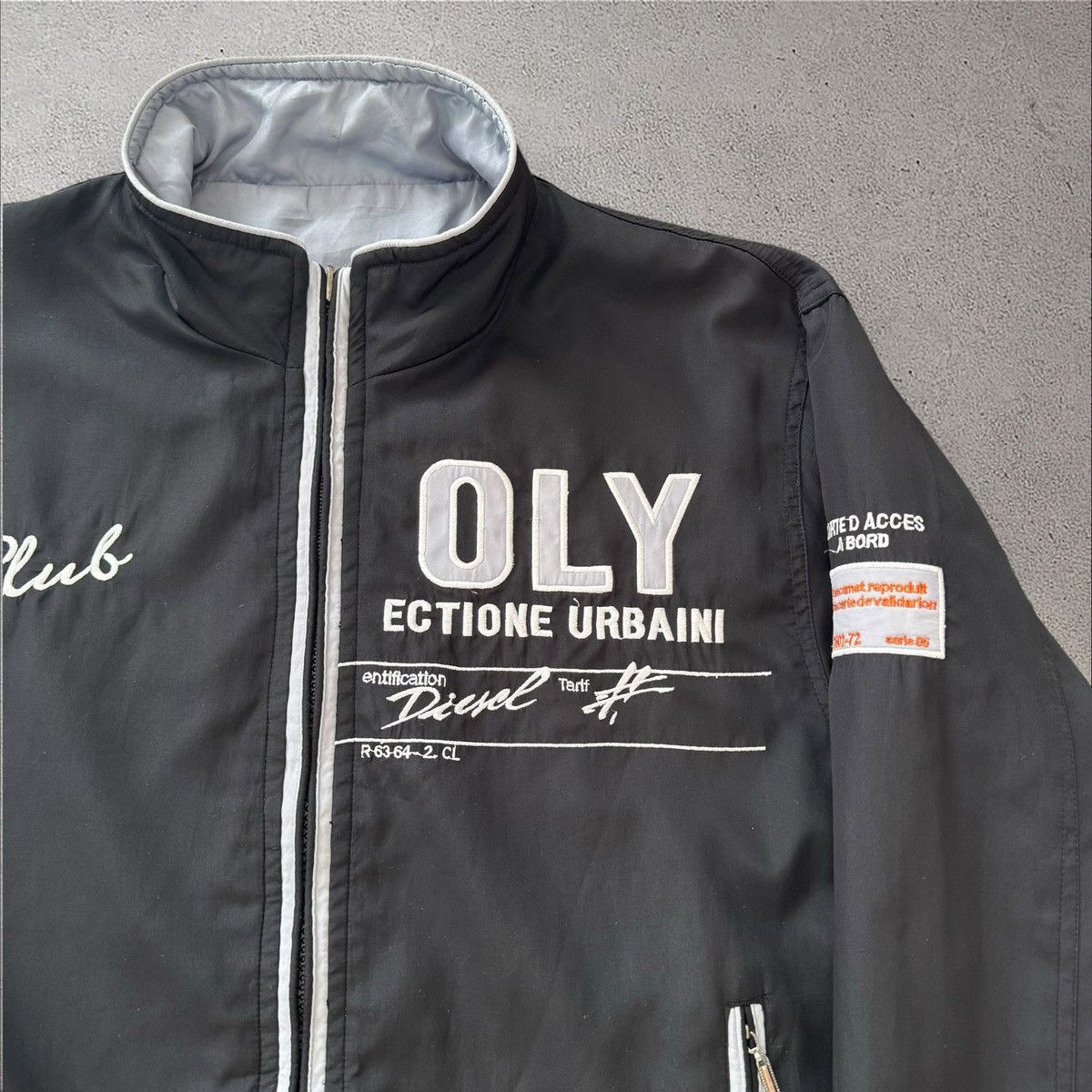 Diesel DIESEL VINTAGE Y2K ZIP JACKET Size US L / EU 52-54 / 3 - 5 Thumbnail