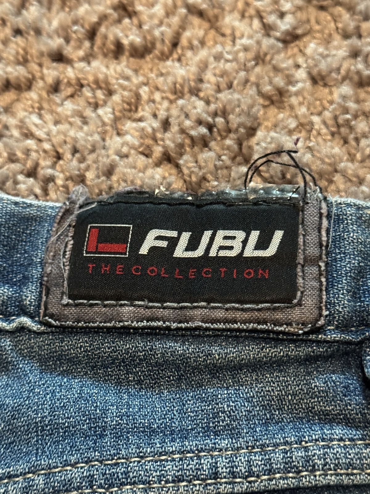 Fubu FUBU navy blue denim jorts Size US 36 / EU 52 - 7 Thumbnail