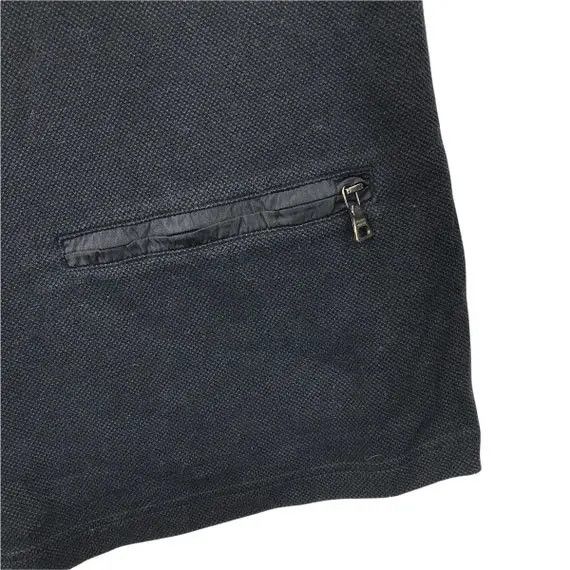 Prada Vtg 90' PRADA LINEA ROSSA Minimalist Design Polo Tee Shirt Size US L / EU 52-54 / 3 - 3 Thumbnail