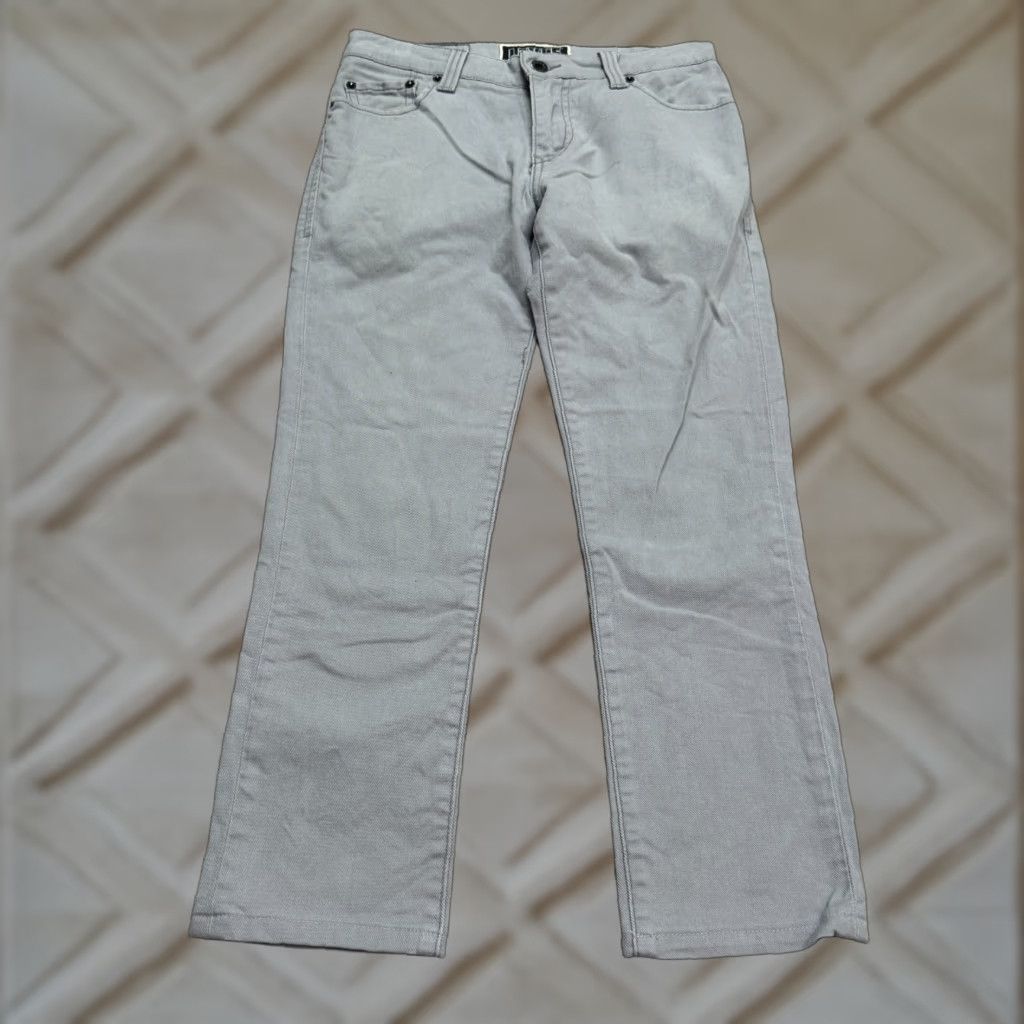 Levi's Levi's 510 Women's Skinny Denim Jeans Crop Mid Rise Gray 29x24 Casual Streetwear Size 29" - 1 Thumbnail