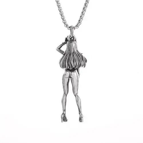Other Sexy Bunny Girl Pendant Necklace Size ONE SIZE - 2 Thumbnail
