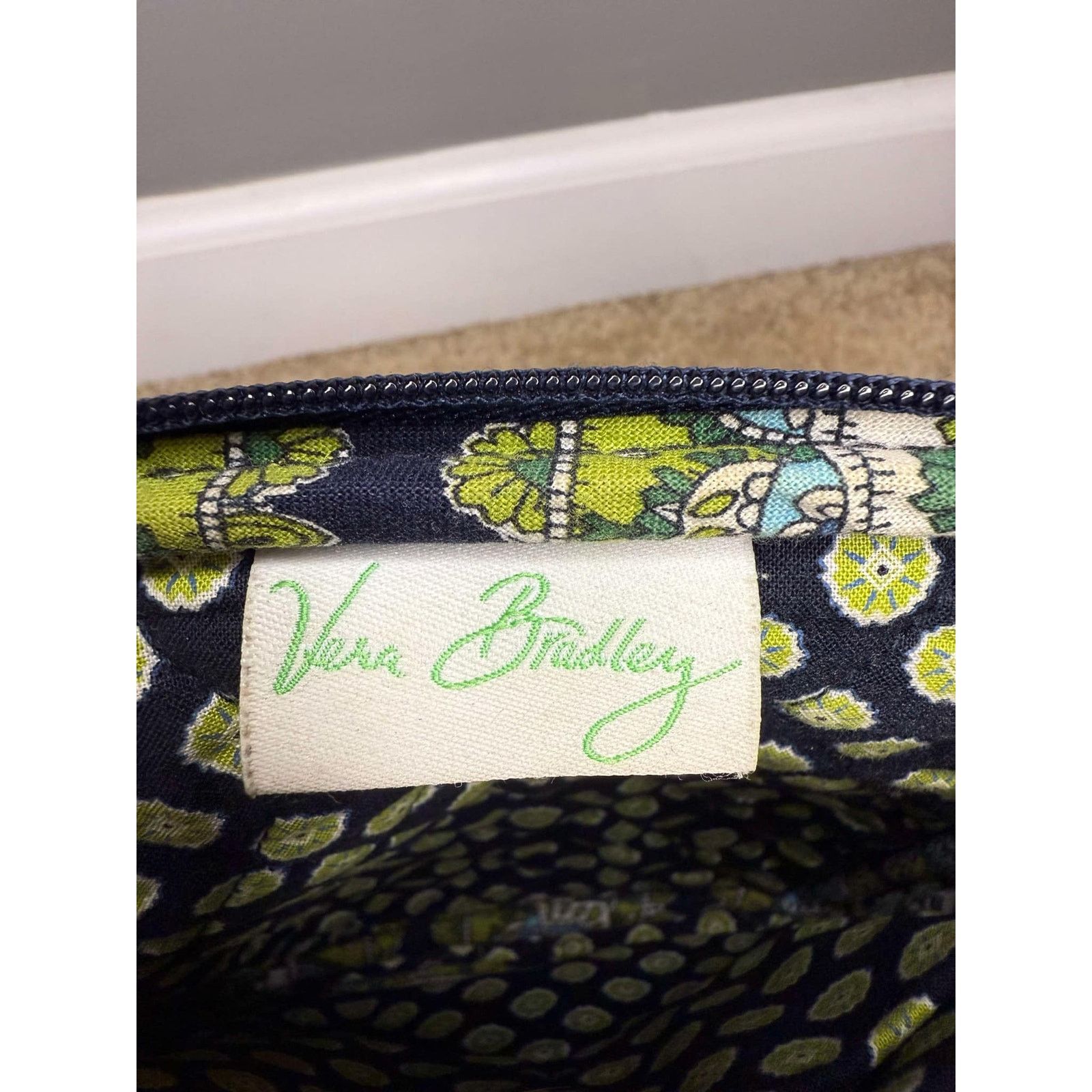 Vera Bradley Vera Bradley Cambridge Quilted Crossbody Bag Yellow Green Size ONE SIZE - 8 Thumbnail