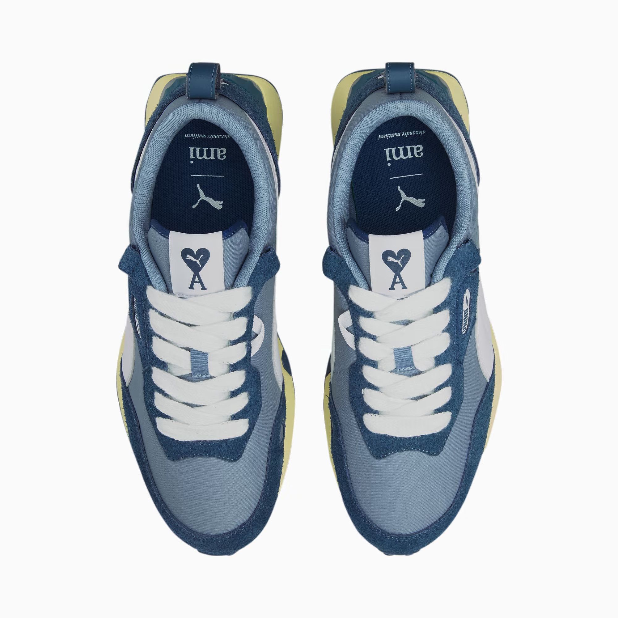 AMI × Puma PUMA x AMI Rider FV Sneakers, Size: 38.5 EU / 6.5 US Size US 6.5 / EU 39-40 - 6 Thumbnail