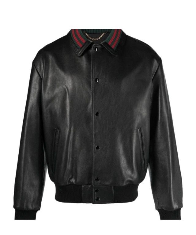 Gucci Gucci Lambskin Bomber Jacket Size US S / EU 44-46 / 1 - 1 Thumbnail