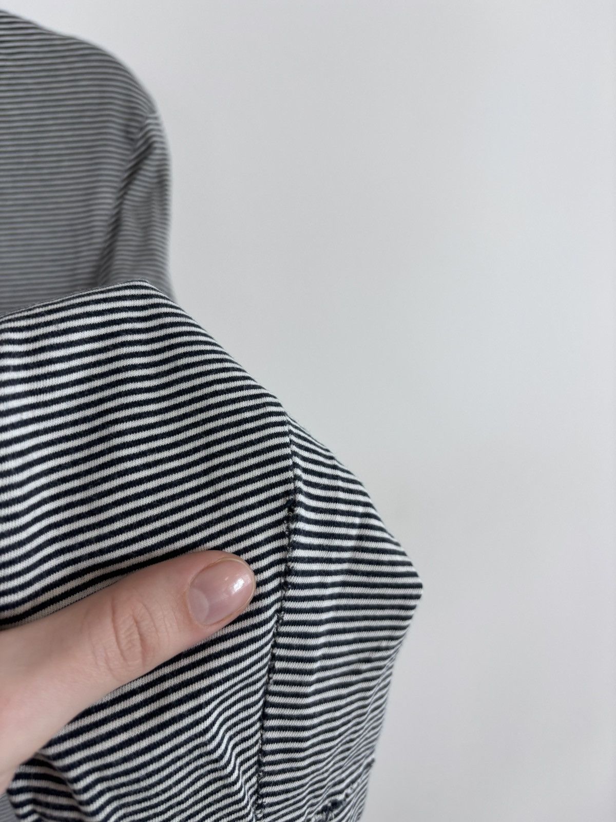 Valentino Vintage Valentino Studio Women’s Striped Long Sleeve T-Shirt Size M / US 6-8 / IT 42-44 - 10 Thumbnail