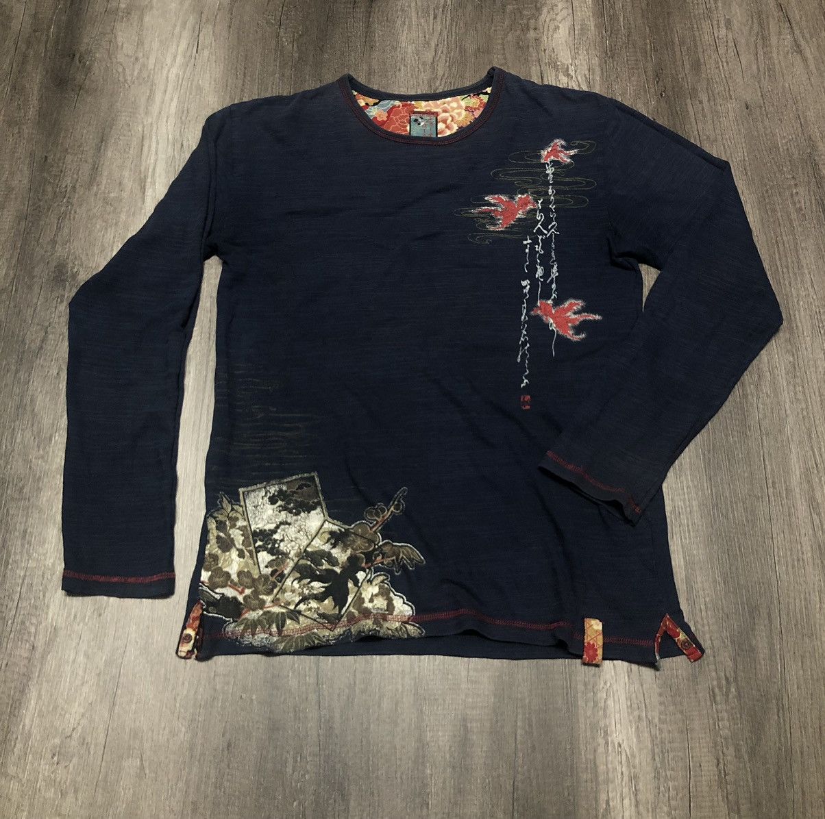 If Six Was Nine × Japanese Brand Vintage Geisha Japanese Brand Long Sleeve Tee Shirt Size US L / EU 52-54 / 3 - 1 Thumbnail