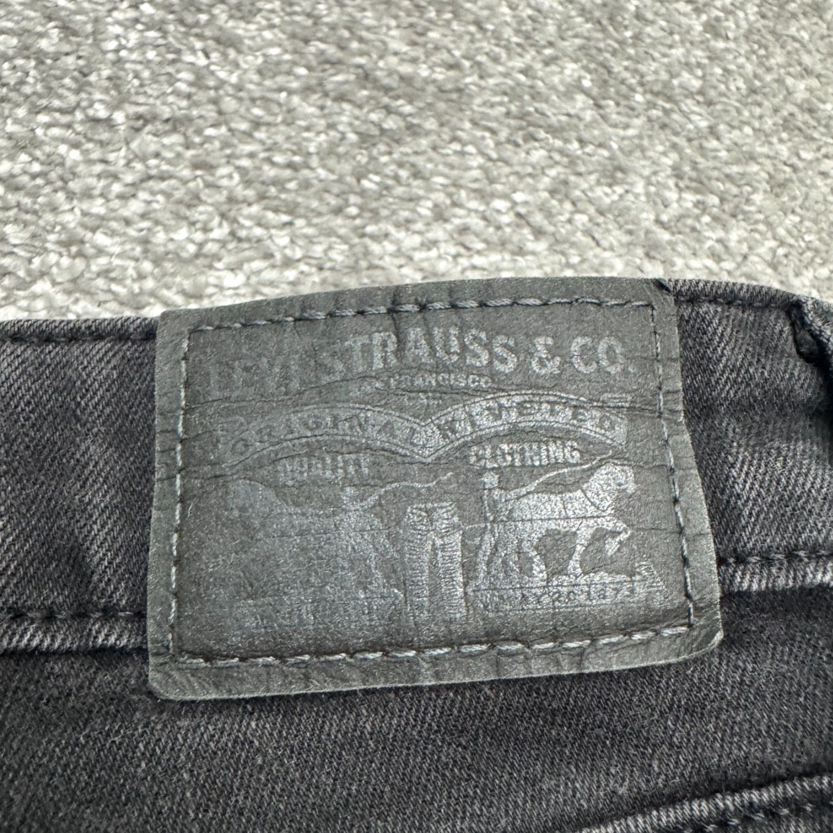 Levi's Levi's Jeans Womens 30 Black Washed Stretch 721 High Rise Skinny Denim Size 30" / US 8 / IT 44 - 7 Thumbnail