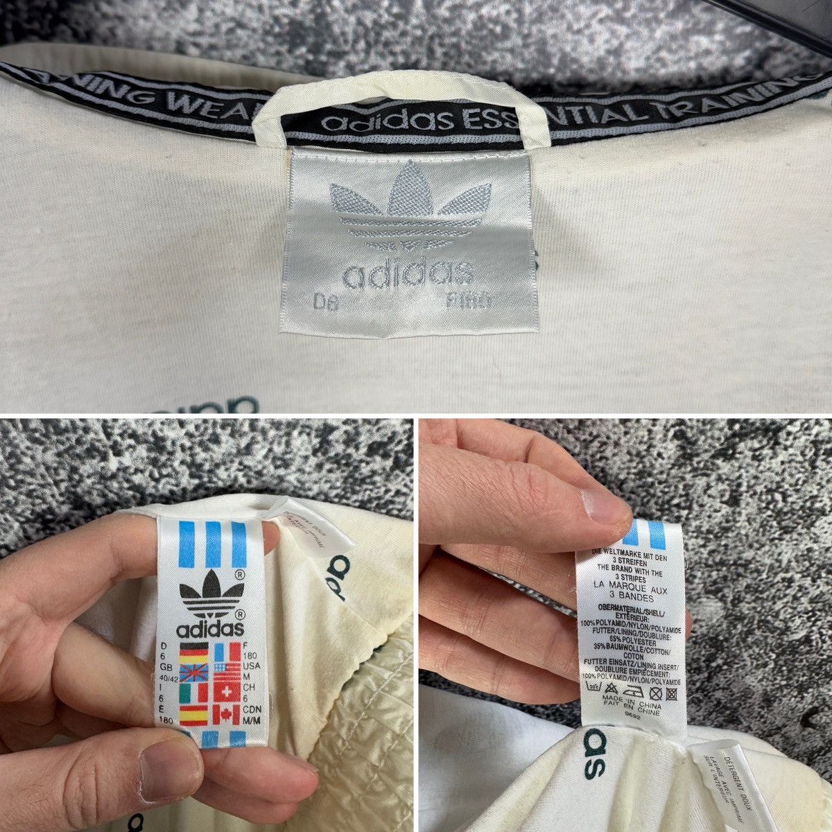 Adidas Men’s Adidas Vintage 90s Nylon Track Jacket Retro Y2K Size M Size US M / EU 48-50 / 2 - 15 Thumbnail