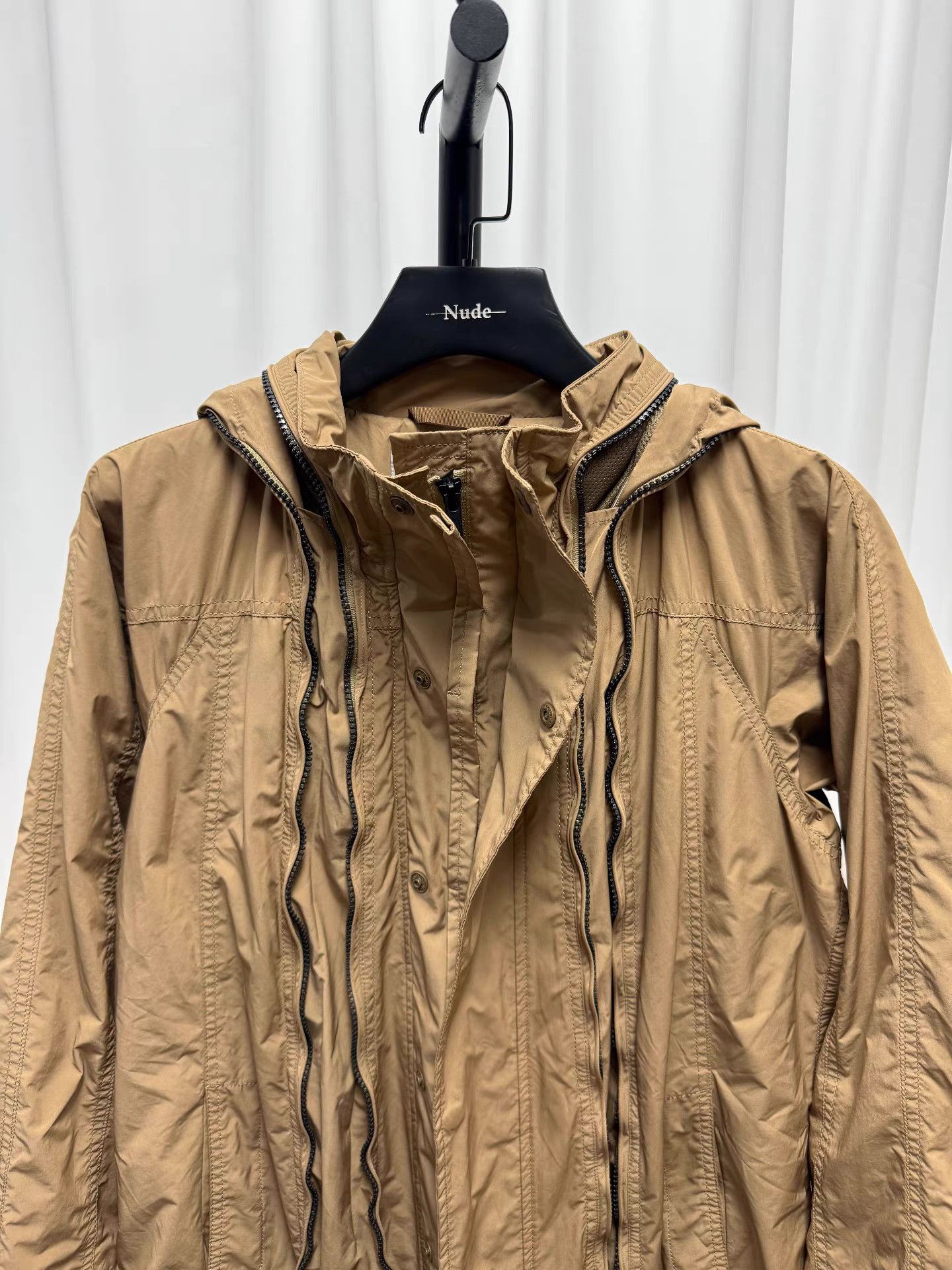 Issey Miyake ISSEY MIYAKE Zip-Up Trench Coat K20 Size US M / EU 48-50 / 2 - 3 Thumbnail