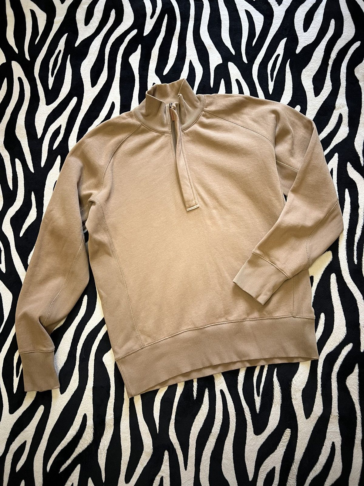 Burberry × Designer Burberry London 1/4 zip sweatshirt luxury vintage Size US M / EU 48-50 / 2 - 6 Thumbnail