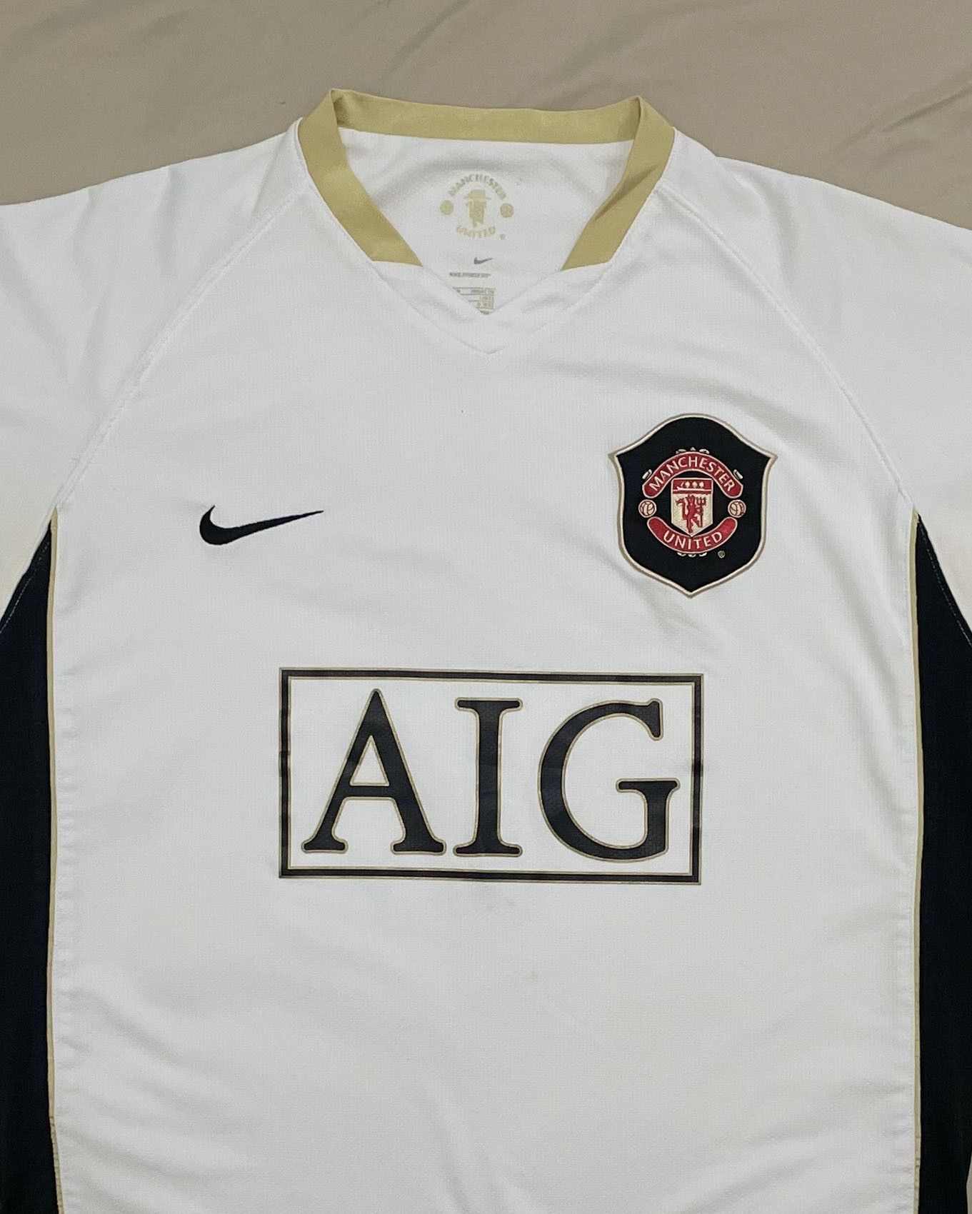 Nike Manchester United Away Kit 2006 2007 2008 Size US M / EU 48-50 / 2 - 3 Thumbnail