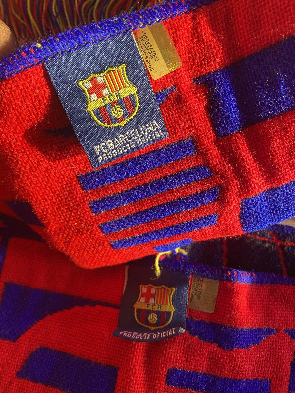 Other 90s F.C Barcelona mafla combo 2 items Size ONE SIZE - 5 Thumbnail