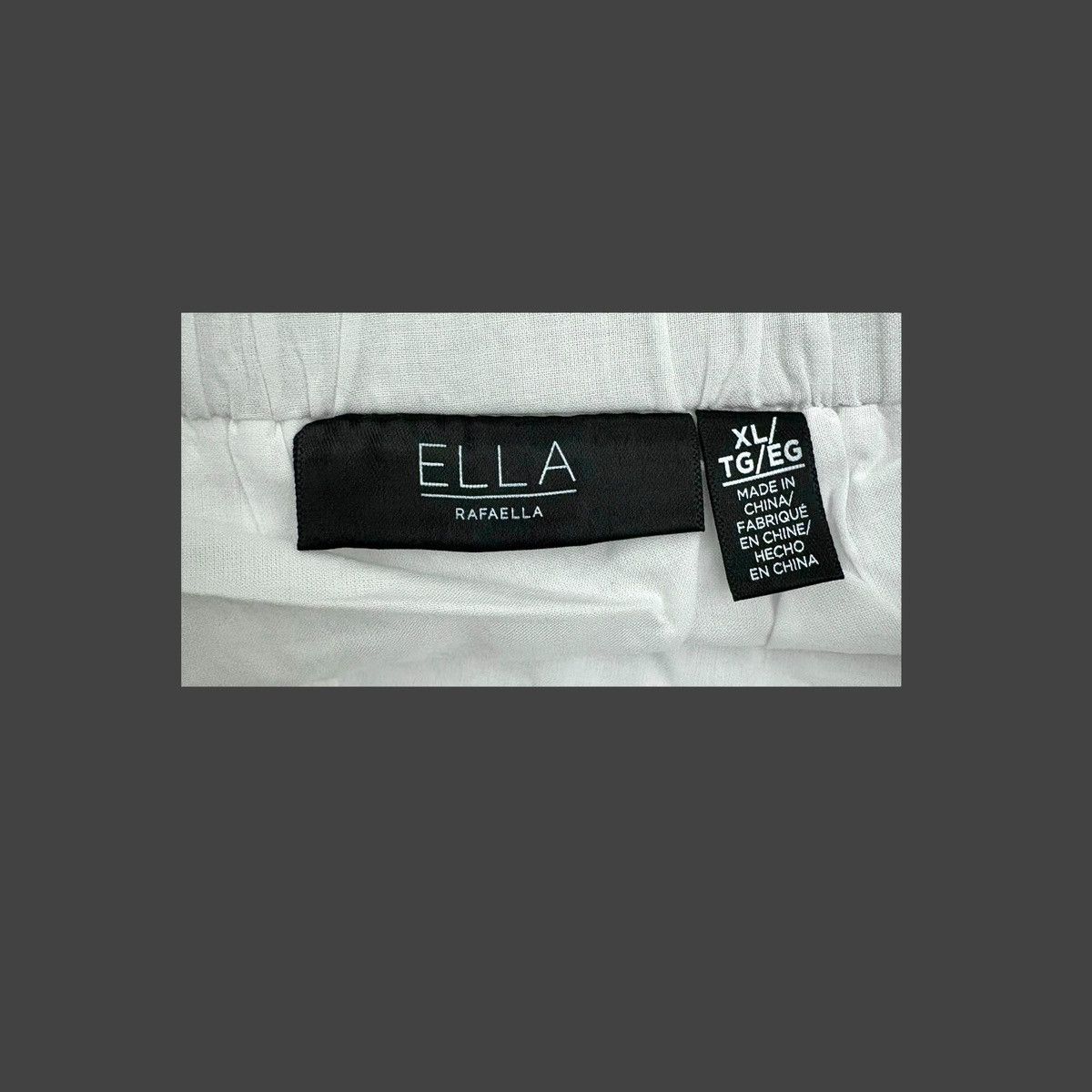 Other Ella by Rafaella Women’s White Tiered Midi Dress Sz XL Size XL / US 12-14 / IT 48-50 - 14 Thumbnail