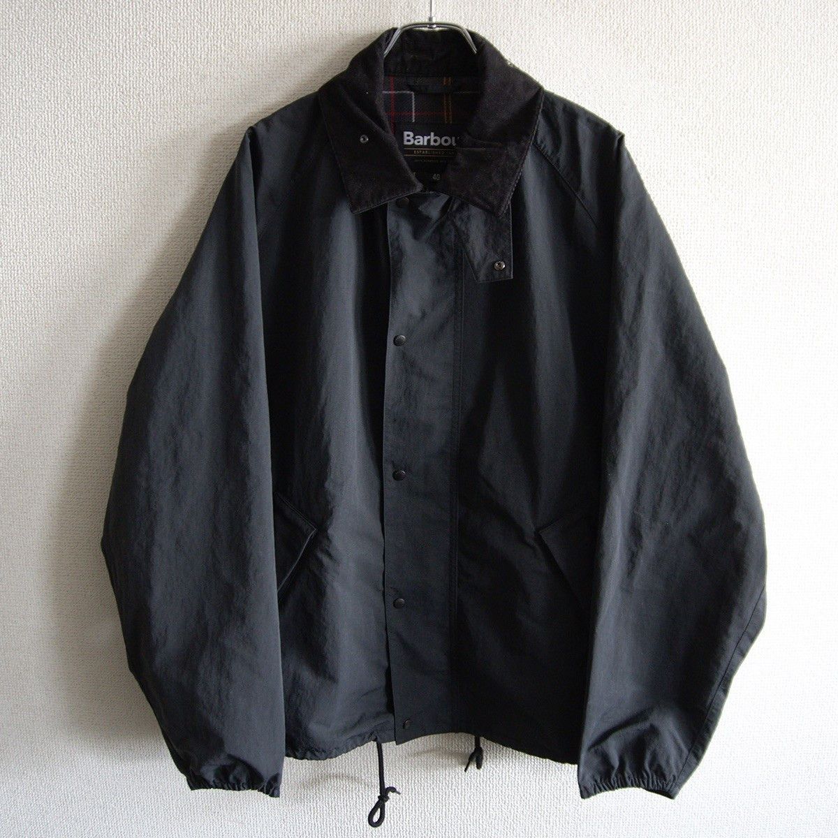 Barbour BARBOUR Transport Nylon Jacket Black Size XXS Size US XXS / EU 40 - 1 Thumbnail