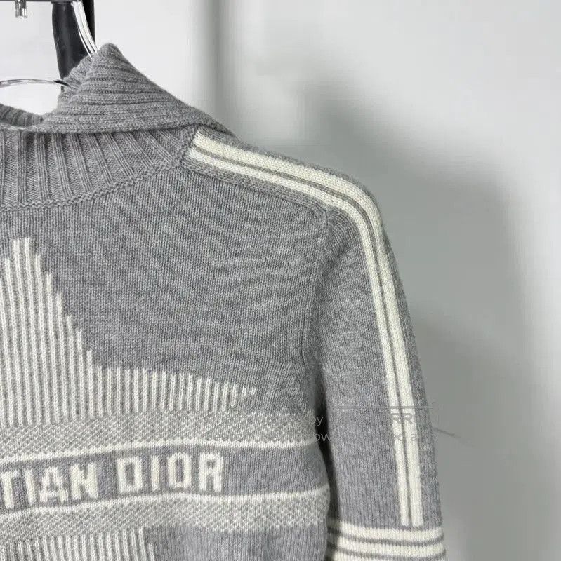 Dior Dior Gray Wool Pullover Sweater for Women . Size S / US 4 / IT 40 - 4 Thumbnail