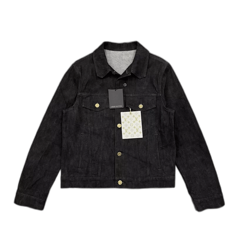 Louis Vuitton Louis Vuitton Louis Vuitton Logo Denim Jacket-2506 Size US M / EU 48-50 / 2 - 1 Thumbnail