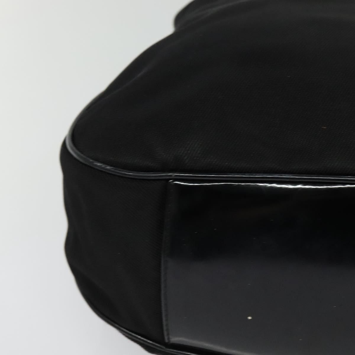 Gucci GUCCI Bamboo Hand Bag Nylon Black Silver 001 2404 001 2404 Size ONE SIZE - 10 Thumbnail