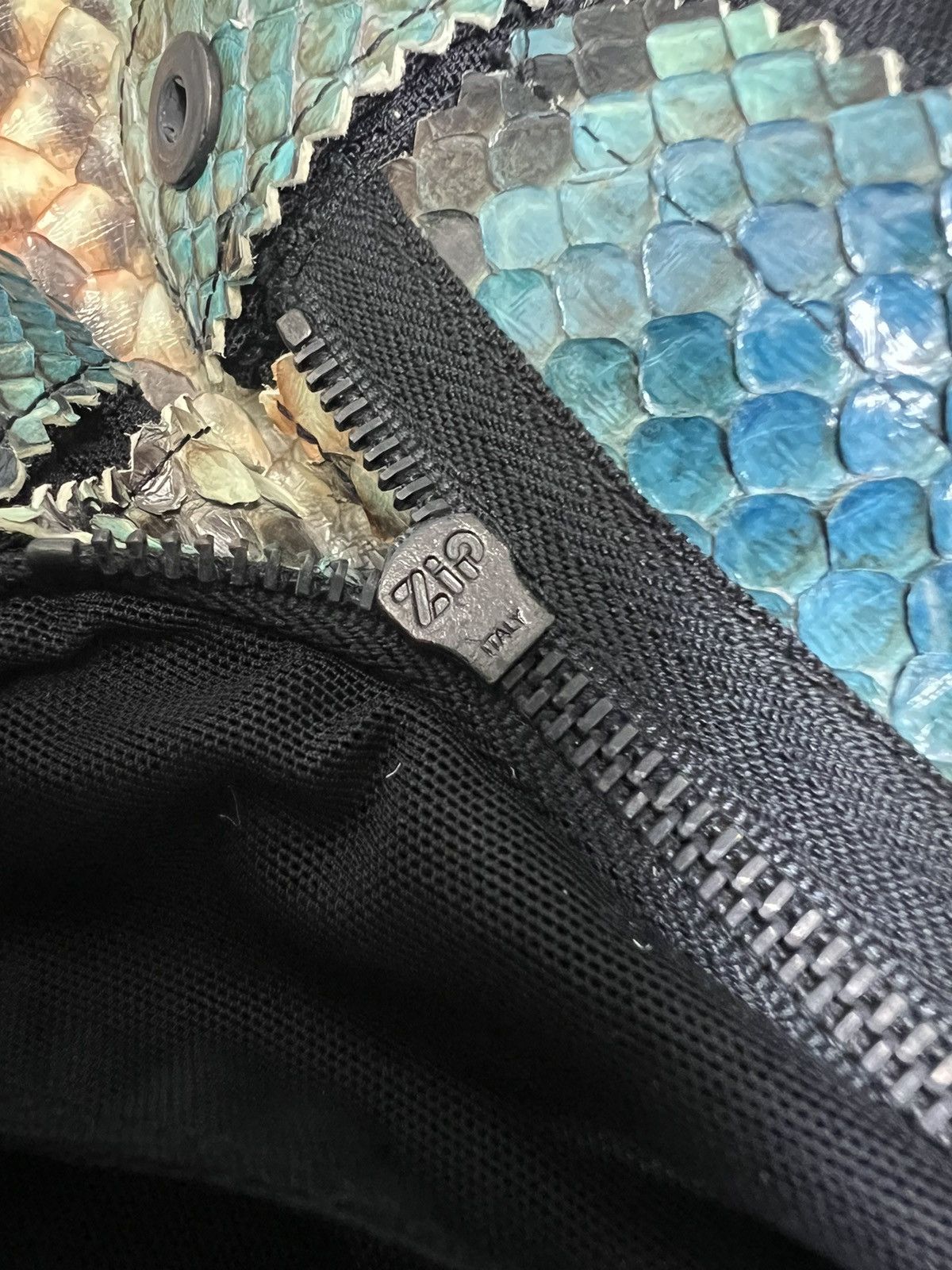 Jean Paul Gaultier Jean Paul Gaultier - S/S 2007 - Phyton Snake Skin Trousers Size US 30 / EU 46 - 7 Thumbnail