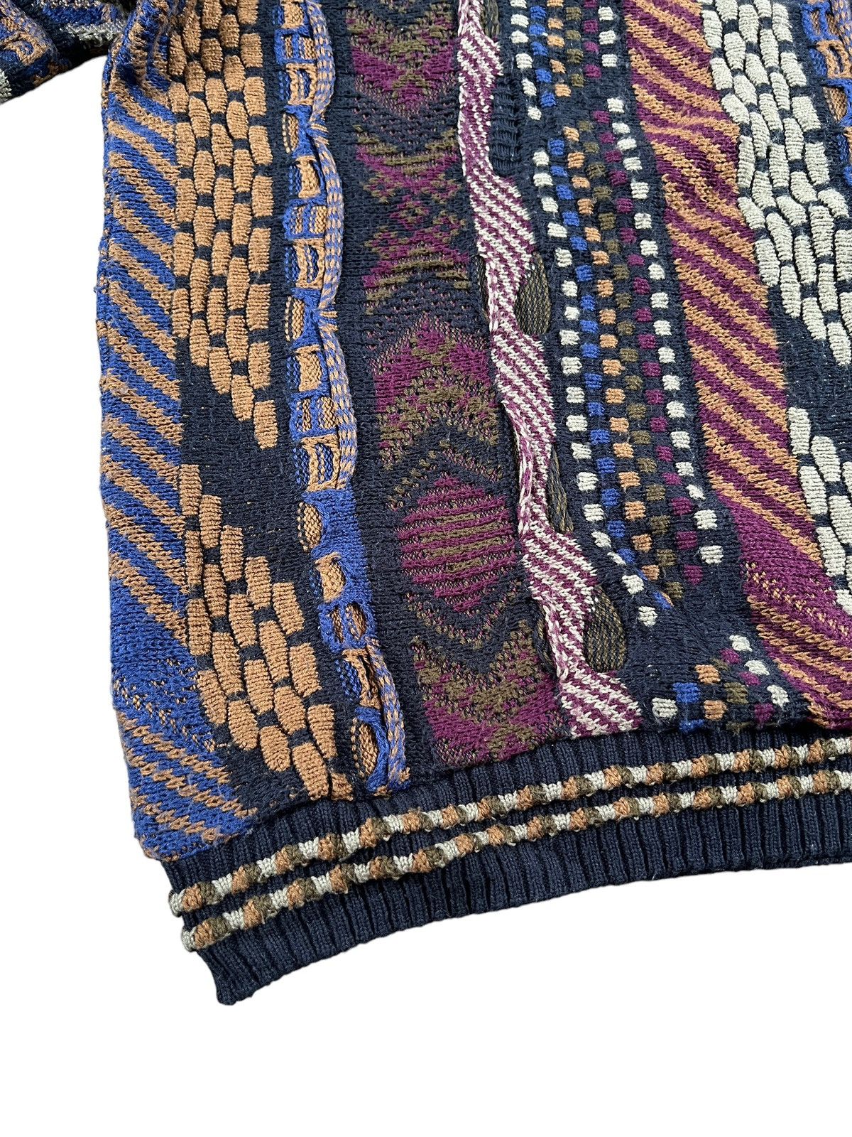 Protege × Vintage Vintage Protege Multicolour Knit Sweater Coogi Size US XL / EU 56 / 4 - 6 Thumbnail